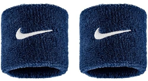 Nike Swoosh Classic Wristbands 2er Pack Schweißbänder Tennis Fitness Running Handgelenkbänder Sport