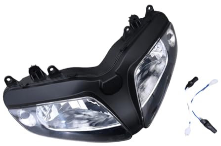 AVDB - Motorrad Block Scheinwerfer / Optik vorne kompatibel mit Suzuki SV 650 S SV650S SVS 2003-2014, SV 1000 S SV1000S SVS 2003-2007