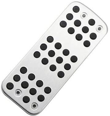 HXVGEGKPYK Repose Pieds Pédale pour Peugeot 207 208 301 307 308 408 2008 Boîte Automatique Manuelle Repose-Pieds Accessoires Intérieurs Pédalier Acier Inoxydable Pédale Frein(1PC Rest)
