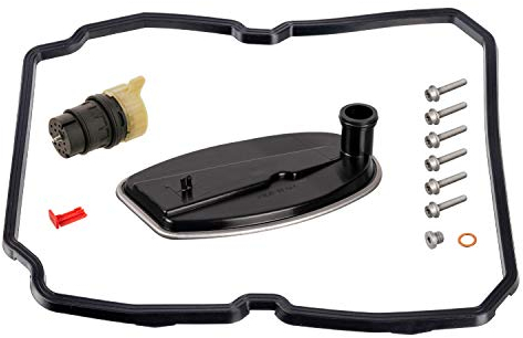 febi bilstein 100253 Getriebeölfiltersatz für Automatikgetriebe, mit Dichtung, O-Ring und Befestigungsschrauben , 1 Stück