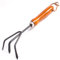 26cm Hand Cultivator Rake | Three Pronged Weeding Fork