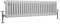 Milano Windsor White Cast Iron Style Horizontal Triple Column Radiator - 300mm x 1190mm