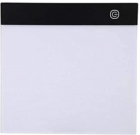 FTVOGUE Light Box Einstellbare Helligkeit LED-Lichtleiste A5 Art Drawing Sketching Copy Pad mit Memory Function Table + USB-Kabel