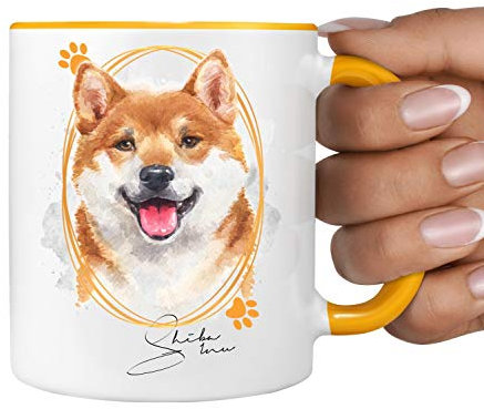 Shiba Inu Japan Tasse SIGNATURE DOGS Hund Motiv Hundemotiv Kaffee