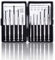 TIJAR 11Pcs Mini Screwdriver Set, Precision Screwdrivers with Mini Pocket Size Carrying Case, Perfect for Glasses, Watches, Remotes and Computers
