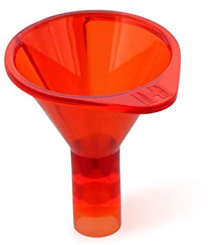 Hornady Basic Powder Funnel 586051 - Anti-Static Funnel Fits 22-.45 Caliber - Features a tapered mouth, square rim design, and double step abdominal neck to prevent messy spills