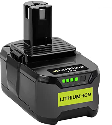 Dosctt 18V 5.5Ah P108 Remplacement de Batterie pour Ryobi 18V P108 RB18L25 RB18L13 RB18L50 RB18L40 P102 P103 P104 P105 P106 P107