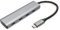 DIGITUS DA-70246 – USB Hub – 4-Port USB 3.2 Gen 1 Hub Typ C – Superspeed Datenübertragung bis 5 Gbit/s – Kompakt & tragbar – Plug-and-Play – Für PC, Notebook & Mac – dunkelgrau