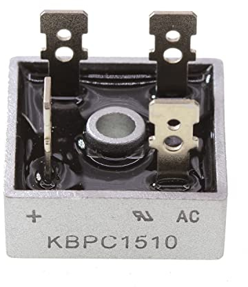 4 Pièces KBPC1510 15A 1000V Bridge Rectifier Diode Metal Case Single Phase Diode