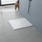 AQUABATOS SMC Duschwanne 80x80 cm 32 mm Weiß Eckig Quadratisch Duschtasse Rutschfest Bodengleich Ebenerdig Montage Steinoptik Schieferoptik Superflach (Ablaufgarnitur nicht Inklusive)