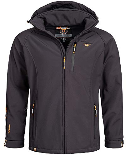 Geographical Norway Herren Softshell Jacke Taboo Darkgrey XL