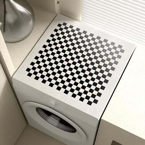Housse Tapis SupéRieure Pour Lave Linge,Housse SéCheuse Pour Dessus,Protection Machine Laver,Facilenettoyer,ImperméAble,AntidéRapant,AntipoussièRe,Pour SèChelinge,Fourmicroondes,Table Chevet