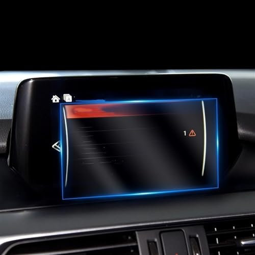 PAKJEL Für Mazda 6 Atenza 2015 2016 Auto Schutzfolie,Zubehör Tempered Glas Kratzfest Navi Displayschutzfolie.