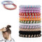12 Stück Haargummi Damen Set,Haargummis Damen und Mädchen,Boho Haargummi Armband,Bunt Zopfgummis Damen Zopfgummi,Elastische Hair Ties,Scrunchies für Dickes Schweres und Lockiges Haar