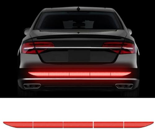 HYMAIPROSPERITY One Set Waterproof Car Warning Safety Reflective Sticker High Visibility Car Reflective Strips Door Reflectors Interior for Trucks Cars Motorcycles Bicycles