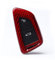 JAFYLO Schlüsselgehäuse aus Kohlefaser, for BMW, 2 5 7 F45 G01 G30 G38 G11 G12 X1 F48 X2 F39 X5 M F15 F85 X6 F16 M-Sport M5 F90 6er GT Schlüsselanhängerhülle(Red Carbon Fiber)