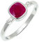 Rubin im Labor gezüchtet Edelstein Band Ring 925 Sterling Silber Ring Männer & Frauen Band Ring Alle Größen Band Ring Handgefertigt TSR1245AM_21 (67 (21.3))