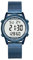 Hearkent Ladies Digital Watch with Crystal Set Case, Fashion Step Counter Watch for Women with Step, Calorie, Distance, Alarm, Countdown Timer Waterproof(Blue)