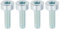 Create idea 4 Stück Kettensägen-Schalldämpferschrauben M5x16mm Spline-Schraube 9022-341-0983 Kompatibel mit Stihl FS240 FS411 FS511 FS561 MS193T MS194T