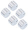 FUNNETOYU 5pezzi Pomelli Per Controllo Bruciatore Alluminio Manopole Per Cucina Compatibili Con Forni Gas Sostituzione Facile e Resistente Design Elegante e Pratico