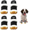 Hundeschuhe 4pcs atmungsaktive Hundestiefel für heiße Bürgersteigern Sommerschuhe Nicht-Schlupftier-Paw-Schutz für den Sommer, für Heißepflaster, PAW-Protektor, Stiefel für Hunde