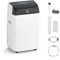 Portable Air Conditioner 12000 BTU Smart Display 4 In 1 Cooling & Heating & Fan With 3 Speeds & 45L/Day Dehumidifier Air Conditioning Unit for Home