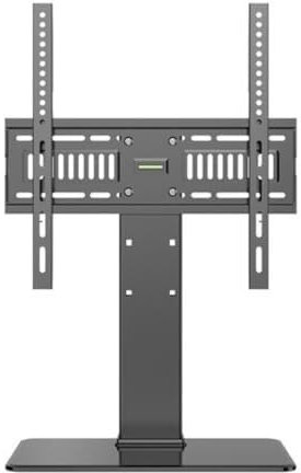 Soporte Universal para TV de 26 a 55 Pulgadas, Soporte motorizado, Altura Ajustable con Base de Vidrio Templado, soporta hasta 40 kg.