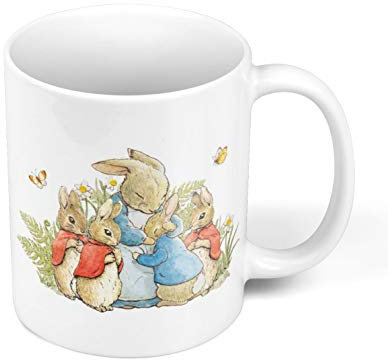 Fabulous Mug Céramique Petter Rabbit Et Sa Maman Illustration Enfant Beatrice Potter