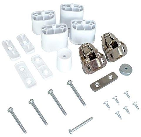 KGA SUPPLIES Washing Machine Integrated Door Hinge Kit for Hoover Candy Lamona