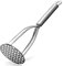 Schiacciapatate, schiacciapatate in acciaio inox 18-10, purè di patate, verdure e frutta. Gadget da cucina e da cucina.