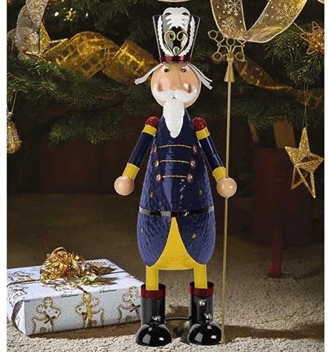Smart Garden Three Kings Polka Nutcracker Garden Or Home Christmas Metal Ornament, Multi, Multicolor