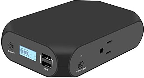 WPHH Power Bank 110V / 220V Salida Portable Power Bank Cargador De Viaje Dual USB Charging Laptop Phone Mobile 65W Battery Pack Generador De Energía
