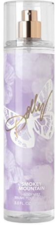 Dolly Parton Smoky Mountain Body Mist by Scent Beauty - Perfume for Women - Fruity, Floral and Feminine Fragrance with Notes of Tiger Orchid, Warm Tonka and Cashmere Woods - 8.0 Fl Oz