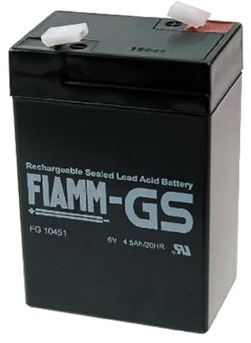 Blei-Akku Fiamm FG10451, 6 Volt, 4,5 Ah