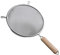 Sieve with Wooden Handle, Stainless Steel, 18cm in Diameter.