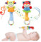 Ballery HM-Rattle Toy-Cat Calf Rassel Baby Spielzeug, Bunt