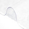 VEVOR Nappe Rectangle Transparente 91,4 x 152,4 cm Film de Table Transparent en PVC Épaisseur 2 mm Découper sur Mesure avec 2 Nappes en Tissu de 30 x 46 cm Protection de Table Transparente Maison