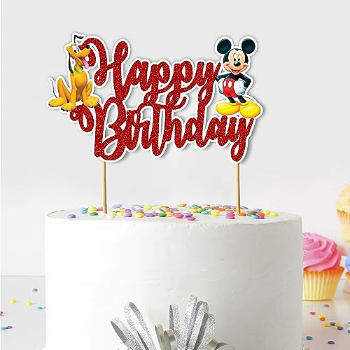 Seyal® Micky Mouse Happy Birthday Cake Topper