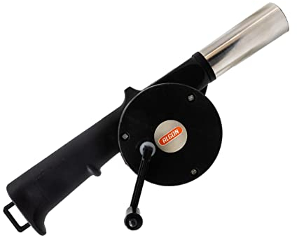 Ventilador Portatil para Barbacoa , Soplador de Barbacoas Manual, Ventilador de Barbacoa portatil, Soplador chimenea encendido barbacoa, Soplador barbacoa y chimeneas, ventilador barbacoa (Manual)
