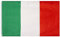 MUWO Flagge Nations Together 90 x 150 cm Nationalmanschaften, doppelseitige Gartenflagge, wetterfeste Fanflagge, Fußballflagge Polyester Länderfagge Deutschland mit Ösen (Italien)