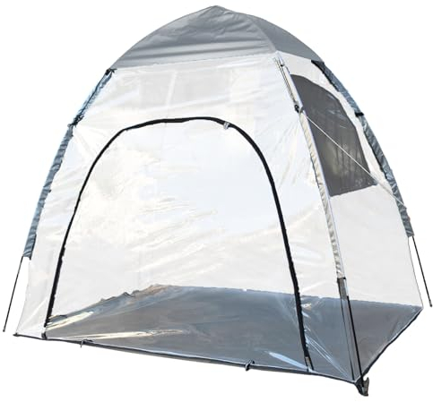 mawma Klares Sportzelt, Camping-Bildschirmhaus | Kältebeständiges, transparentes PVC-Überdachung-Pavillon-Popup-Zelt,5,9 x 4,3 x 5,2 Fuß, wetterfestes Partyzelt, Sichtschutzhaus für Pflanzenanbau