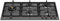 Bertazzoni Professional Series P905LPRONE 89cm Gas Hob - Nero Matte