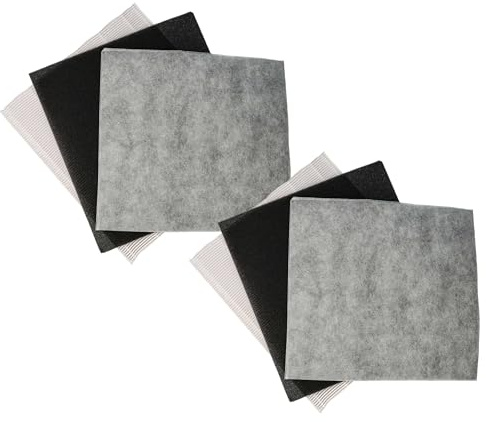 vhbw set di filtri (6 pezzi) compatibile con DeLonghi DAP700EEX.2, DAP 700 E purificatore d'aria - filtro carboni attivi, filtro HEPA, pre-filtro