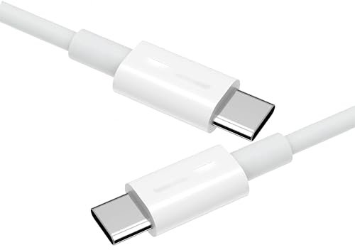 USB C to USB C Charger Cable, Type C to C Cable Fast Charge Type C Data Cable for iPhone 16 15 Pro Plus Pro Max, for Samsung Galaxy S24 S23, for iPad Pro (1 Metre)