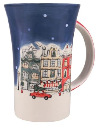 440s Mila Keramik-Becher Coffee-Pot Christmas Shopping | MI-82290