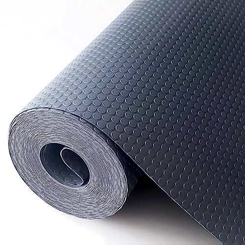wohomuke Alfombrilla para cajón 48x600cm Protector cajones Cocina EVA Plastico Protector para Muebles (48cmx6m,Gris Oscuro)
