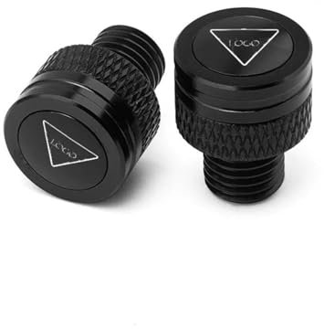 Rückspiegellochstopfen Für Triumph Trident 660 Tiger 800 900 GT Speed ​​Triple 1050 Street Triple 675/R Spiegel Loch Stecker(Black2)