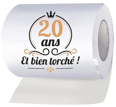 Lustiges Toilettenpapier / PQ Royal (20 Jahre)
