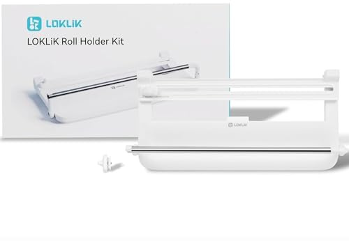 LOKLiK iCraft Rollenhalter-Kit für großformatiges, mattfreies Vinylschneiden – Erstellen Sie mühelos überdimensionale Wandkunst, Aufkleber, Banner und Schaufensterbeschilderungen