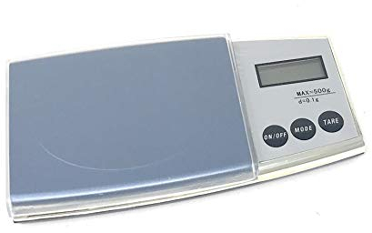 Digitale Waage 500 Gramm elektronische Präzisionswaage von 0,1 bis 500 g